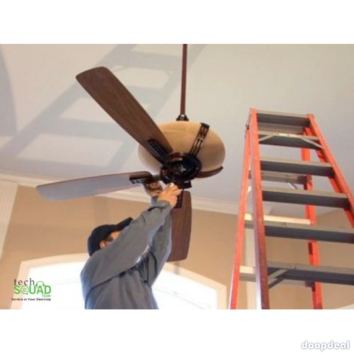 Keep your room cool with our fan installation service in Bangalore